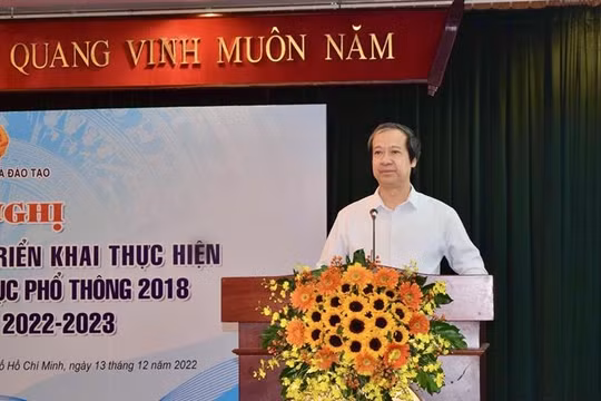 Triển khai chương trình phổ thông 2018 sẽ tạo ra những thay đổi sâu sắc nhất cho giáo dục