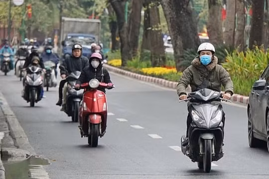 Dự báo thời tiết 15/2: Bắc Bộ trời rét, mưa vài nơi, vùng núi rét đậm