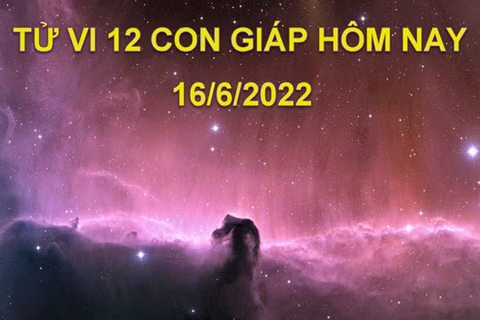 Tử vi 16/6/2022 hôm nay, thứ 5 ngày 18/5 âm lịch của 12 con giáp