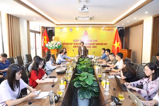 Lễ trao giải Giải báo chí “Vì sự nghiệp Đại đoàn kết toàn dân tộc” lần thứ XV sẽ diễn ra vào tối 29/10