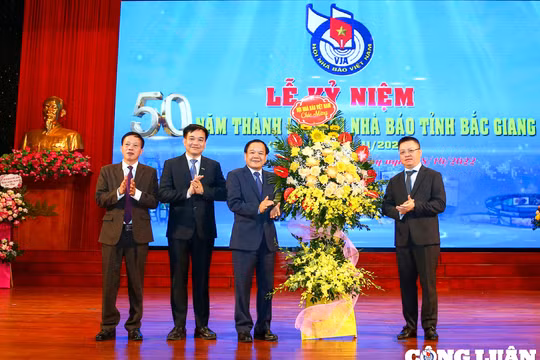 50 năm Hội Nhà báo Bắc Giang: Phát triển toàn diện, khẳng định thương hiệu báo chí Bắc Giang