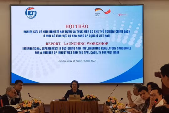 Chuyên gia kinh tế: Cần sớm triển khai các cơ chế thử nghiệm (sandbox) để không bị tụt hậu