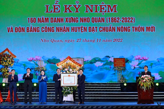 Xây dựng Nho Quan trở thành trung tâm du lịch, điểm đến yêu thích của du khách