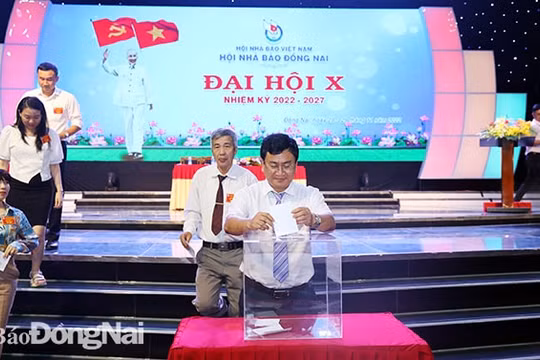 Hội Nhà báo tỉnh Đồng Nai tổ chức Đại hội lần thứ X, nhiệm kỳ 2022 - 2027