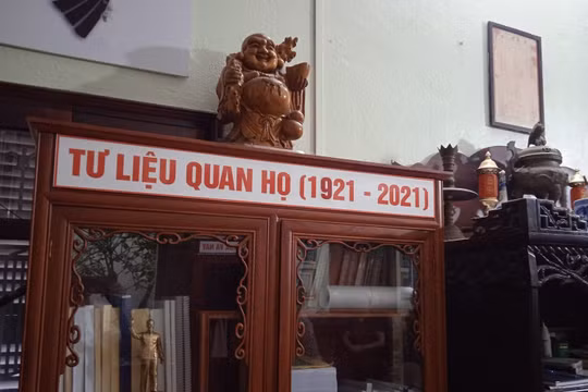 Chất quan họ “nguyên bản” tại bảo tàng tư nhân Sang Thềm