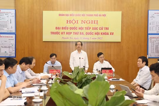 Cử tri Hà Nội kiến nghị sớm sửa đổi, bổ sung Luật Đất đai