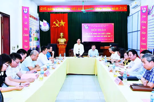 “Đánh thức” khát vọng có tác phẩm chất lượng cao dự Giải Báo chí Quốc gia trong từng phóng viên
