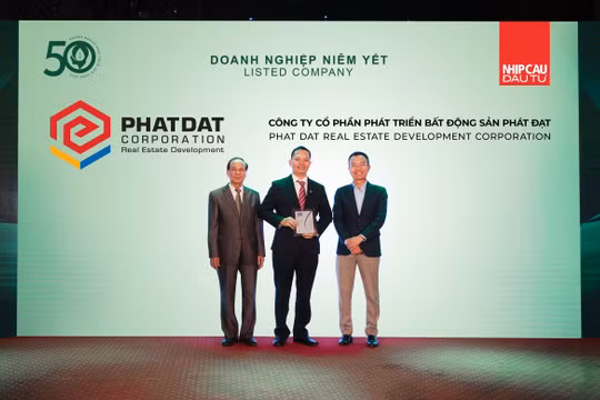 Phát Đạt được bình chọn TOP50 Doanh nghiệp phát triển bền vững 2022