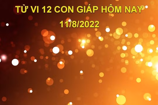 Tử vi hôm nay 11/8/2022, thứ 5 ngày 14/7 âm lịch của 12 con giáp