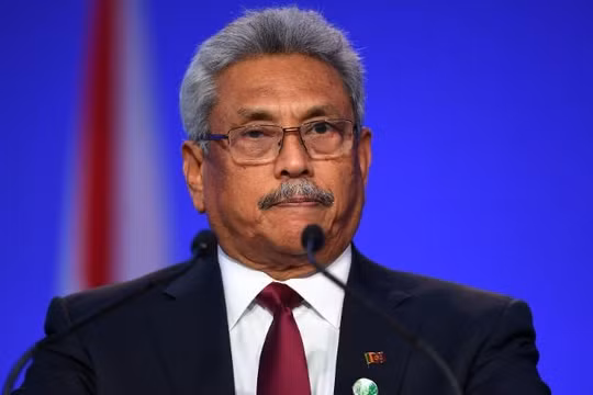 Cựu Tổng thống Sri Lanka Rajapaksa xin đến Thái Lan
