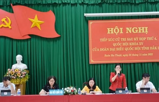 Cử tri Đắk Lắk kiến nghị cần giải quyết hiệu quả công tác đền bù giải phóng mặt bằng