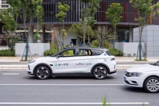 Taxi tự lái tăng trưởng mạnh tại Trung Quốc