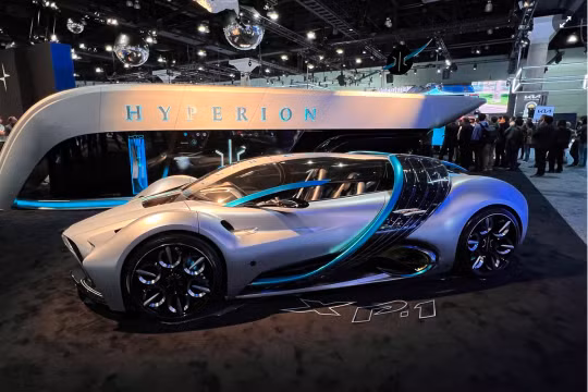 Xe chạy năng lượng hydro ra mắt tại Los Angeles Auto Show 2022