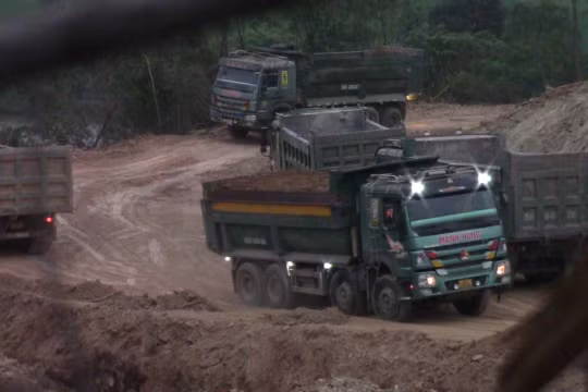 Hậu Lộc (Thanh Hoá): Khai thác khoáng sản có dấu hiệu không đúng theo phương án được phê duyệt