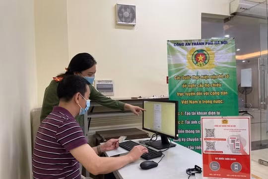 Từ hôm nay (15/5), bắt đầu thực hiện cấp hộ chiếu trên môi trường điện tử
