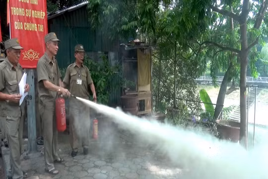 Hiệu quả của đội phòng cháy, chữa cháy tình nguyện tại địa phương