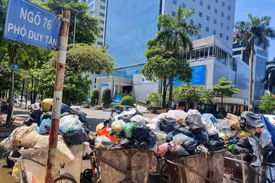 Tiếp nhận 3.000 tấn rác về Nhà máy Điện rác Sóc Sơn