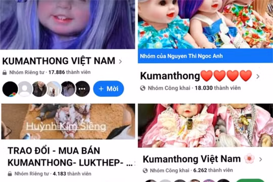 Nhộn nhịp mua bán kumanthong trên mạng xã hội: Đừng để sự mê tín che mắt