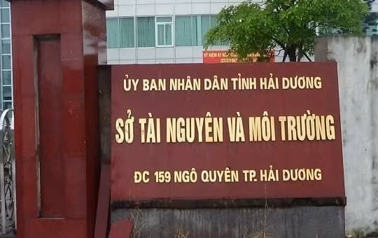 Kiểm tra, xem xét đơn tố cáo với Phó Giám đốc Sở Tài nguyên và Môi trường Hải Dương