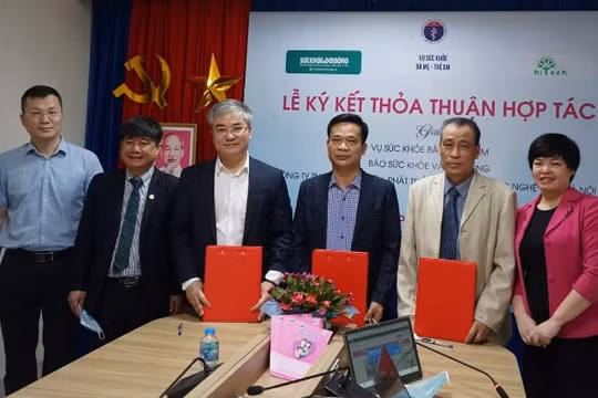 Báo Sức khoẻ & Đời sống hợp tác truyền thông phát triển Sổ theo dõi sức khỏe bà mẹ, trẻ em