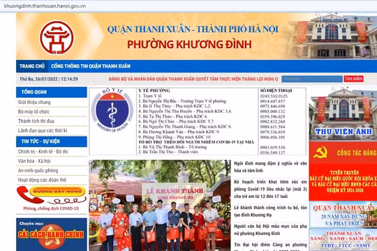 Hà Nội phấn đấu 100% xã, phường, thị trấn có trang thông tin điện tử