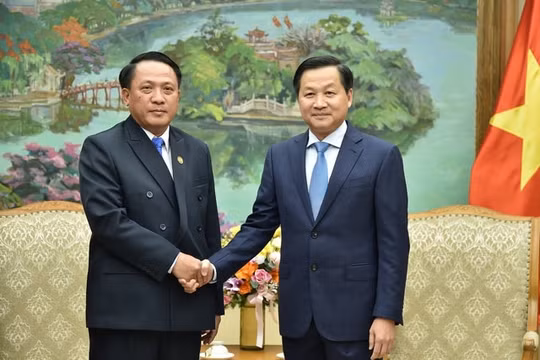 Việt Nam và Lào có mối quan hệ hữu nghị vĩ đại, đoàn kết đặc biệt và hợp tác toàn diện
