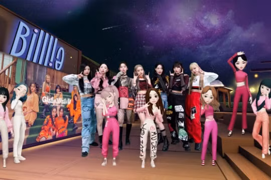 Các thần tượng K-pop gắn bó với fan Thế hệ Z và Alpha trên nền tảng metaverse