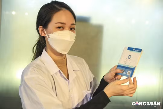 Hà Nội có điểm bán kit test nhanh "bình ổn giá", chỉ 39.000 đồng/bộ
