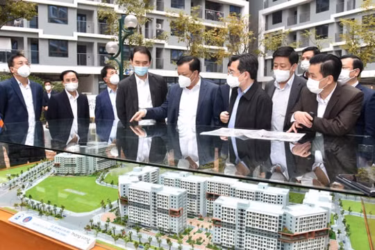 Bí thư Hà Nội chỉ đạo đẩy mạnh phát triển nhà ở xã hội xanh, văn minh, hiện đại