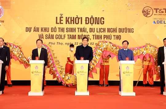 T&T Group khởi động dự án khu đô thị sinh thái và sân golf gần 500ha tại Phú Thọ