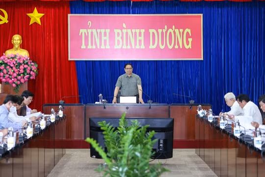 Bình Dương đầu tư phải xác định trọng tâm, trọng điểm, làm việc nào dứt điểm việc đó
