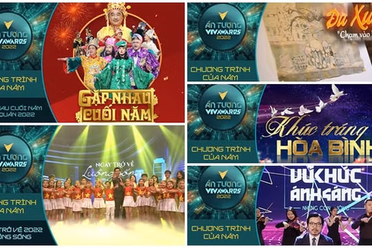 Nhiều chương trình truyền hình hấp dẫn tham gia VTV Awards năm 2022