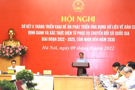 Thủ tướng: Phát triển cơ sở dữ liệu quốc gia về dân cư phải thuận lợi, công khai, minh bạch