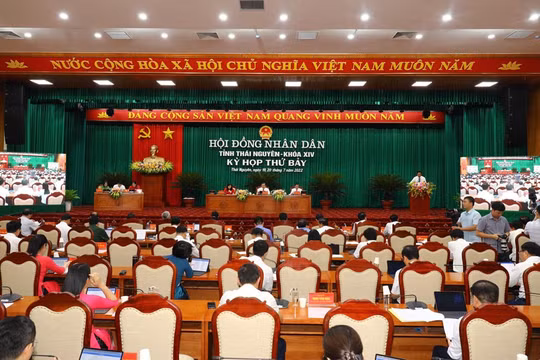 Thái Nguyên: Thông qua 22 Nghị quyết tại Kỳ họp thứ bảy, HĐND tỉnh khóa XIV