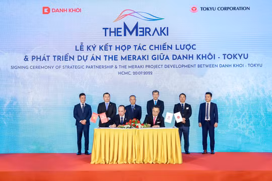 Tập đoàn Danh Khôi ký kết hợp tác chiến lược với Tokyu Corporation - nhà phát triển đô thị hàng đầu Nhật Bản