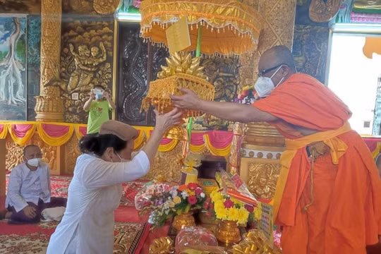Rộn ràng mùa Lễ dâng y Kathina của đồng bào Khmer