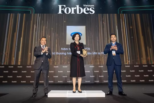 Vinamilk – Thương hiệu “tỷ USD” duy nhất trong top 25 thương hiệu F&B dẫn đầu của Forbes Việt Nam