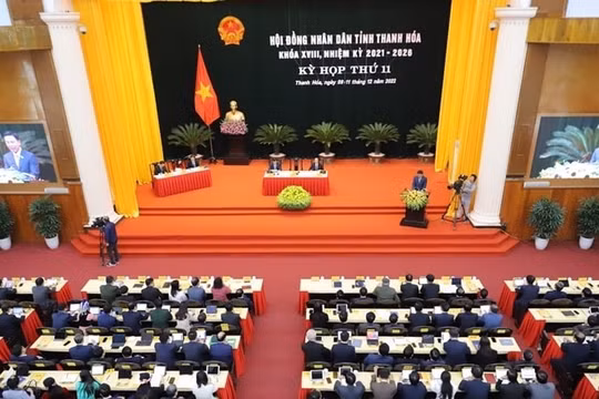HĐND tỉnh Thanh Hoá xem xét thông qua 39 tờ trình tại kỳ họp thứ 11