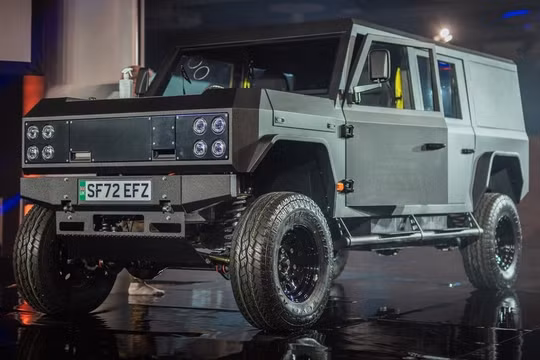 SUV điện Munro MK-1 ra mắt với dáng xe quân sự