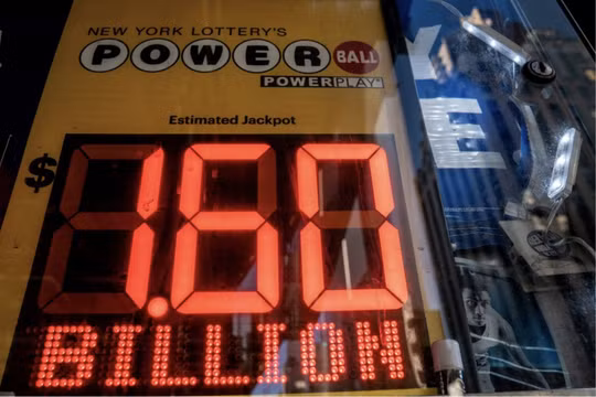 Xổ số Powerball của Mỹ có giá trị giải thưởng kỷ lục 1,6 tỷ USD