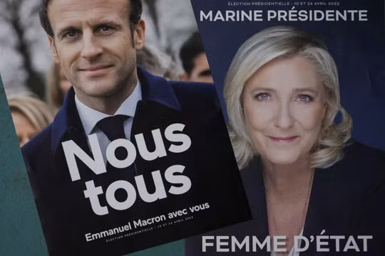 Bầu cử Pháp: Tổng thống Macron vẫn dẫn trước bà Le Pen trong các thăm dò