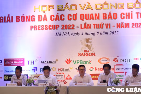 Giải bóng đá các Cơ quan báo chí toàn quốc – Press Cup 2022 có nhiều điểm mới, hứa hẹn hấp dẫn