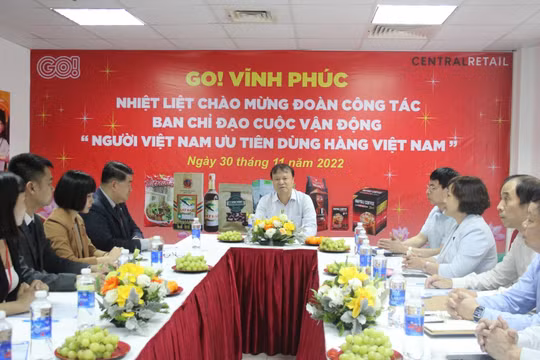 Hàng Việt Nam chiếm 90% trong siêu thị GO!