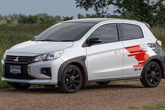 Lần đầu tiên Mitsubishi Mirage có thêm phiên bản thể thao Ralliart