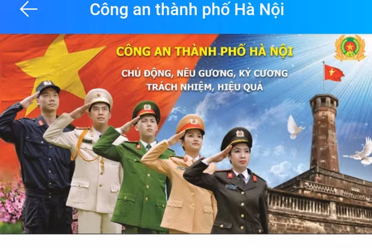 Công an Hà Nội kết nối thông tin với người dân thông qua mạng xã hội Zalo