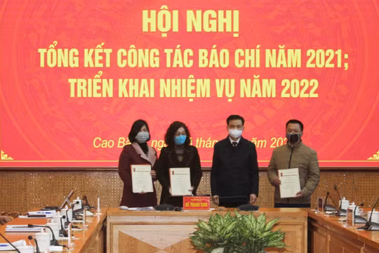 Cao Bằng phát huy vai trò báo chí trong công tác phòng, chống tiêu cực tham nhũng, lãng phí
