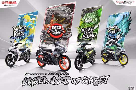 Yamaha Exciter 155 phiên bản giới hạn "trình làng” tại Việt Nam