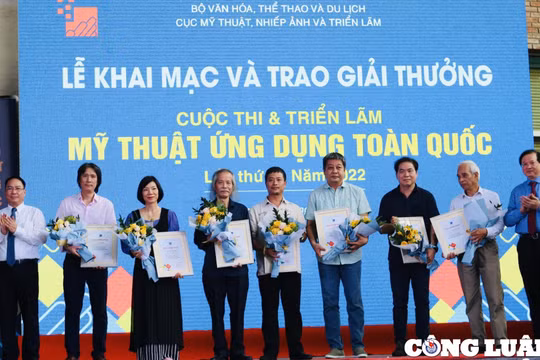 Hơn 200 tác phẩm trưng bày tại Triển lãm Mỹ thuật ứng dụng toàn quốc lần thứ 5 năm 2022