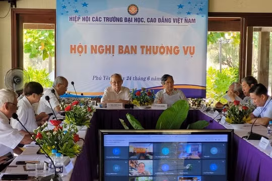 Hiệp hội Các trường ĐH, CĐ Việt Nam tổ chức Hội nghị Ban thường vụ lần thứ 3