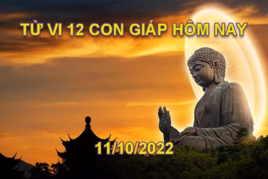 Tử vi hôm nay 11/10/2022, thứ 3 ngày 16/9 âm lịch của 12 con giáp